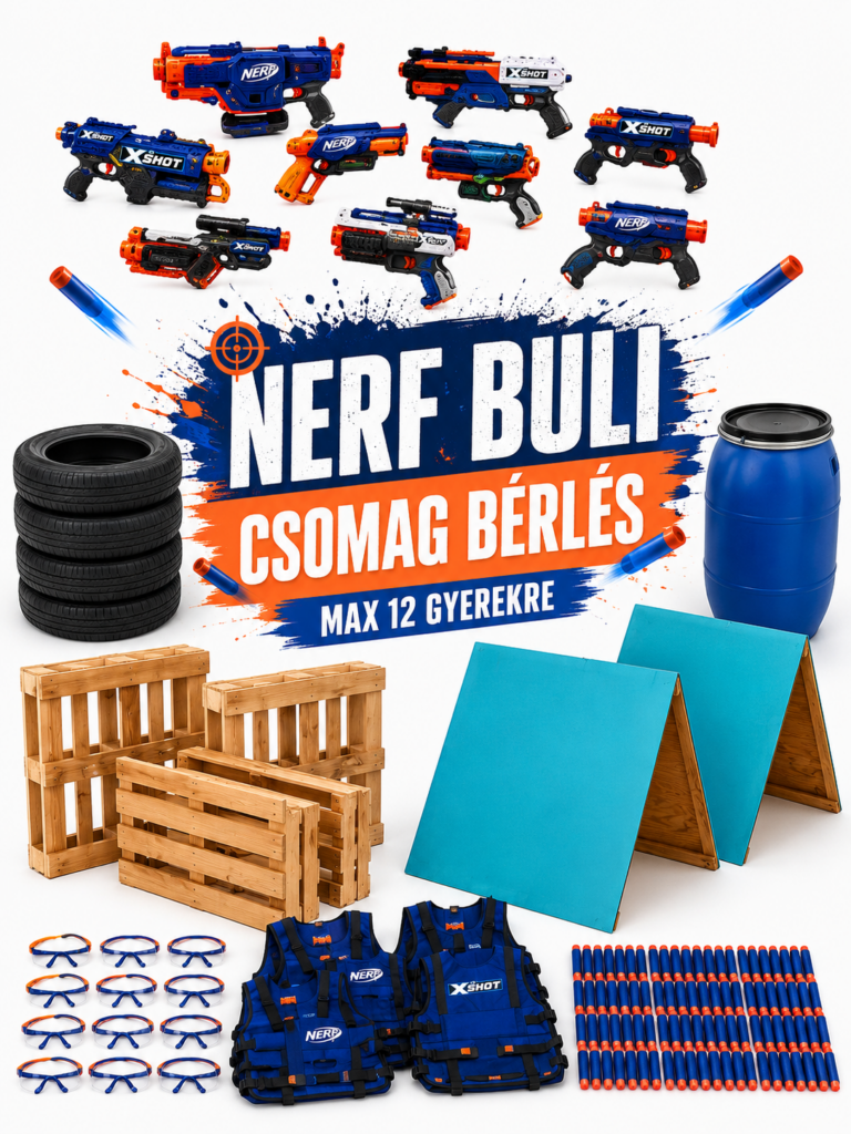Nerf buli – Max 12 fő