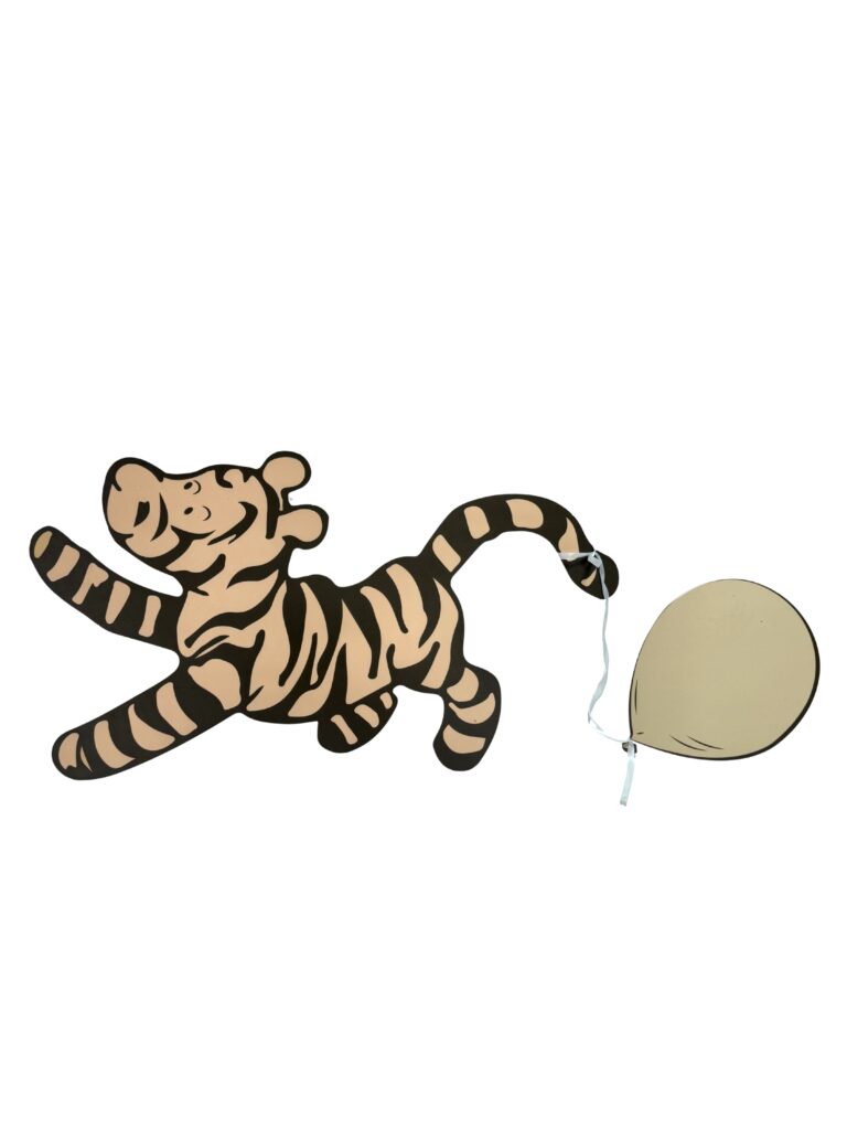 Vintage Tigris Habkarton Figura – Lufis
